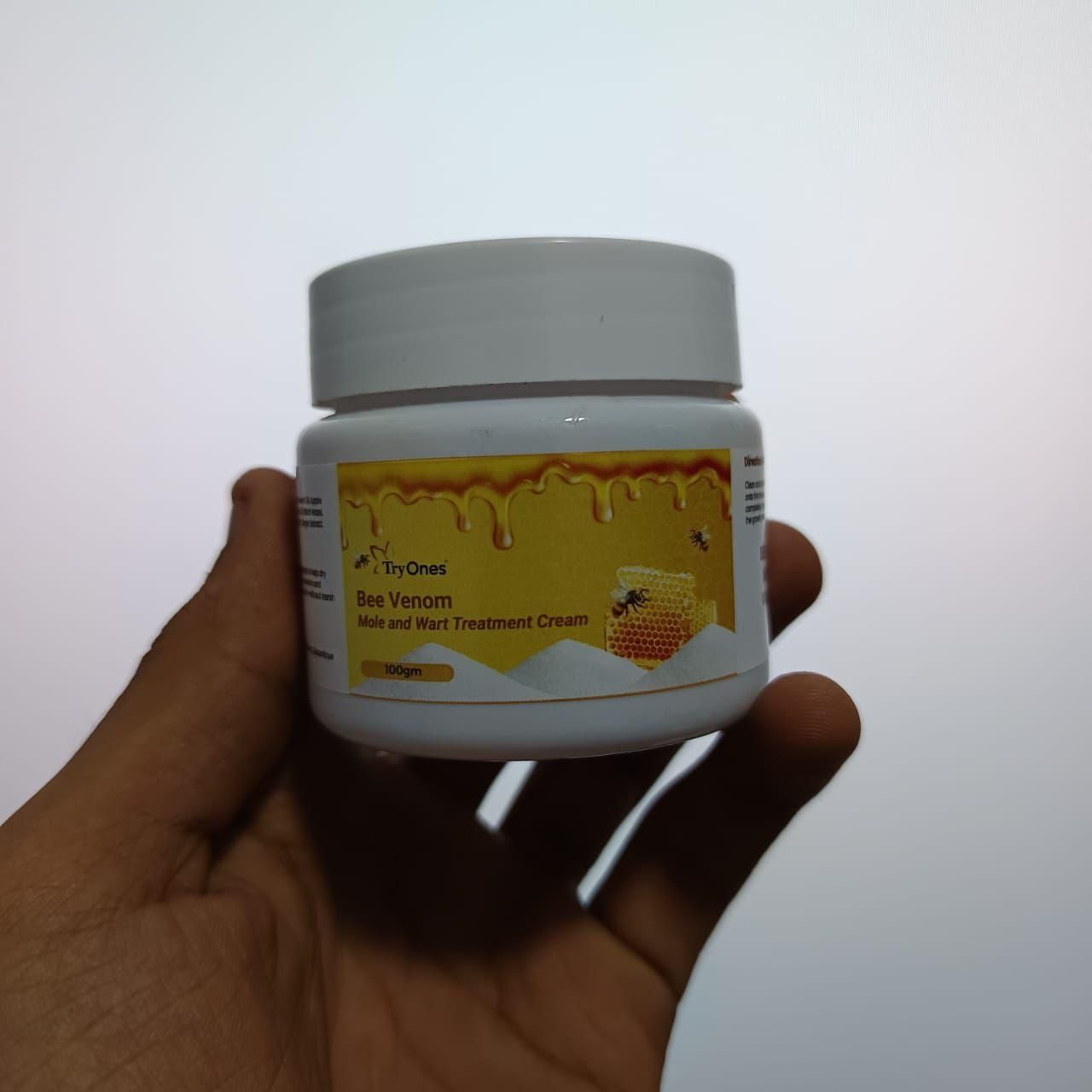 Bee Venom Mole and Wart Treatment Cream 100 gm Pack of 1