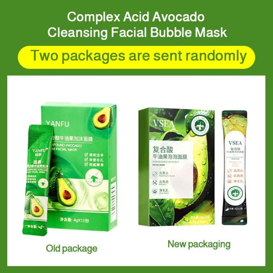 Compound Acid Avocado Bubble Mask