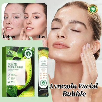 Compound Acid Avocado Bubble Mask